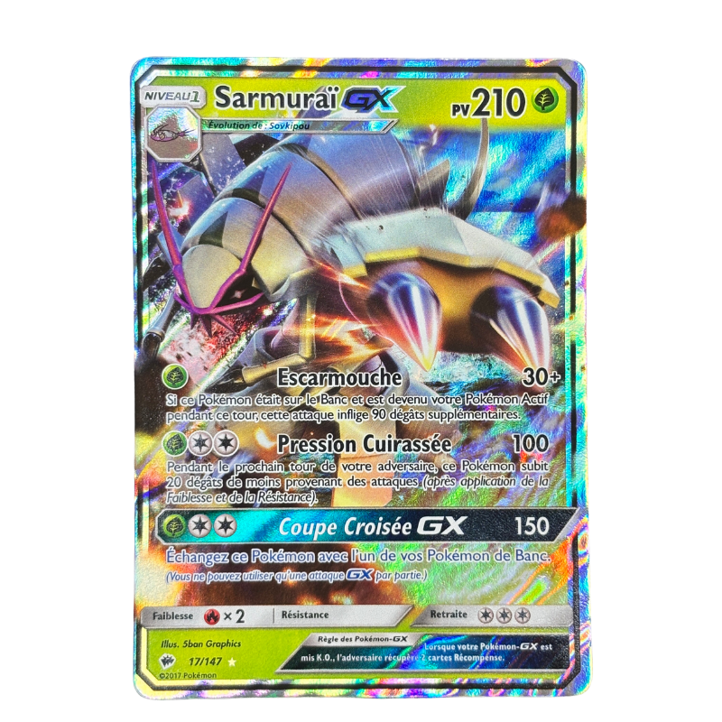 Sarmuraï GX 17/147 - SL3 - Ombres Ardentes - NM