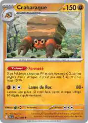 Crabaraque 052/086 Pokeball - EV10.5 - MINT