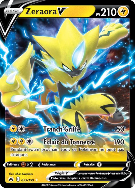 Zeraora-V 053/159 - Zénith Suprême
