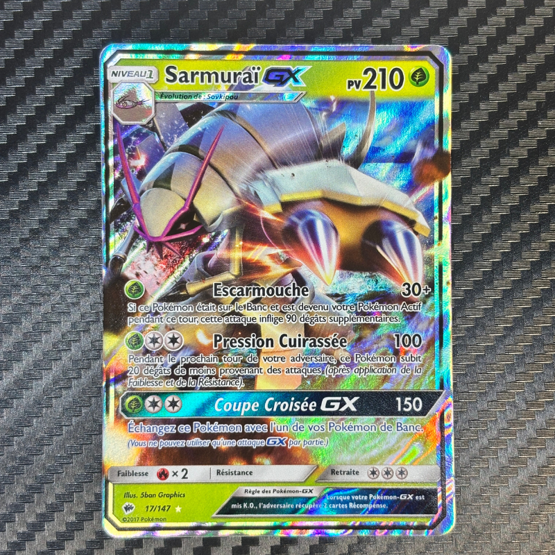 Sarmuraï GX 17/147 - SL3 - Ombres Ardentes - NM