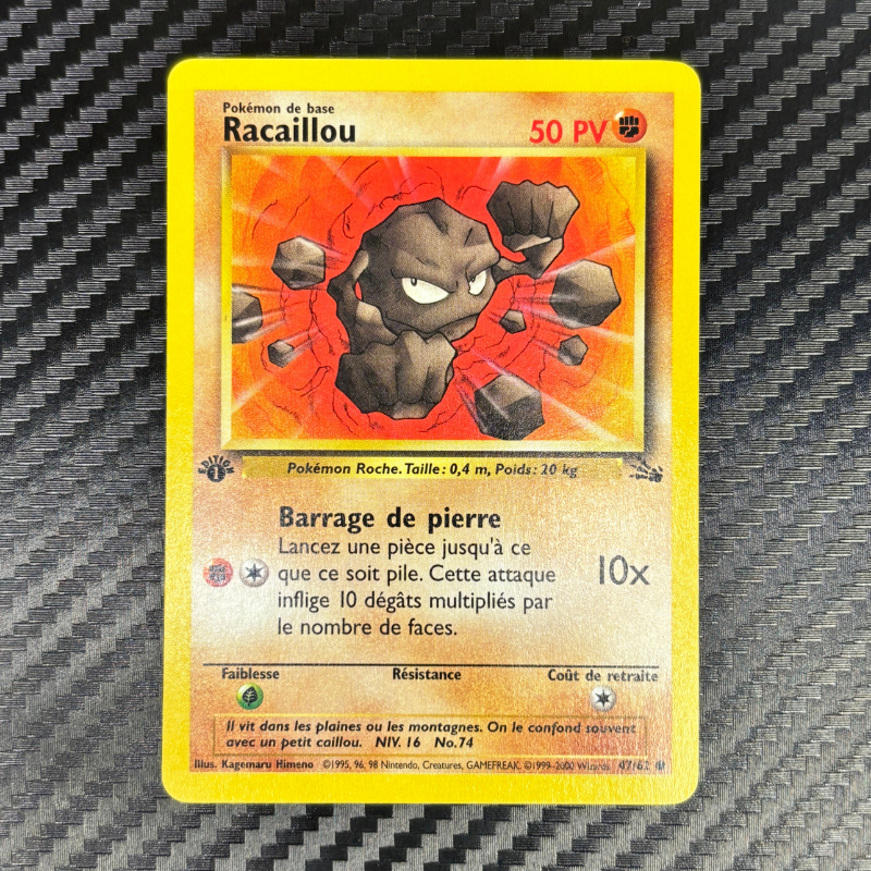 Racaillou 47/62 ED1 - Fossile - EXC+
