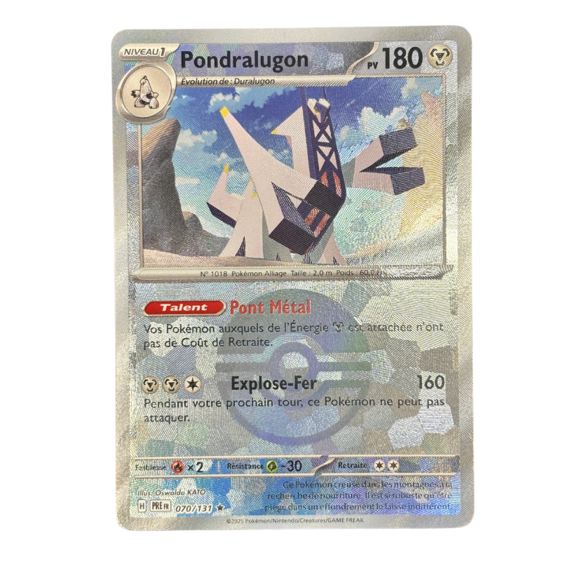 Pondralugon 070/131 - Pokeball Évolution Prismatique