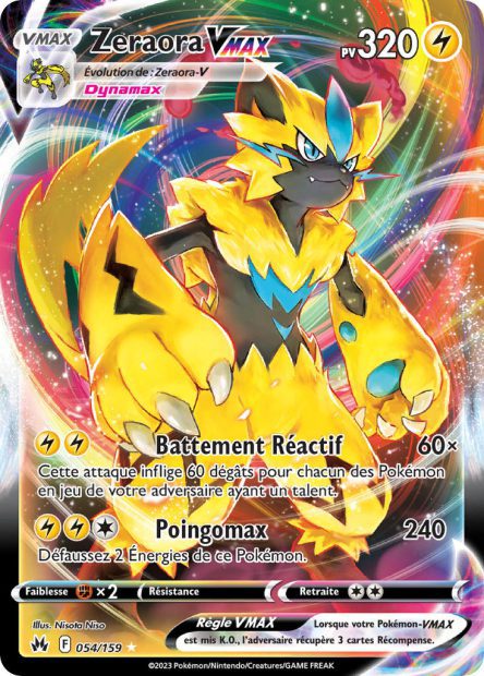 Zeraora-VMAX 054/159 - Zénith Suprême
