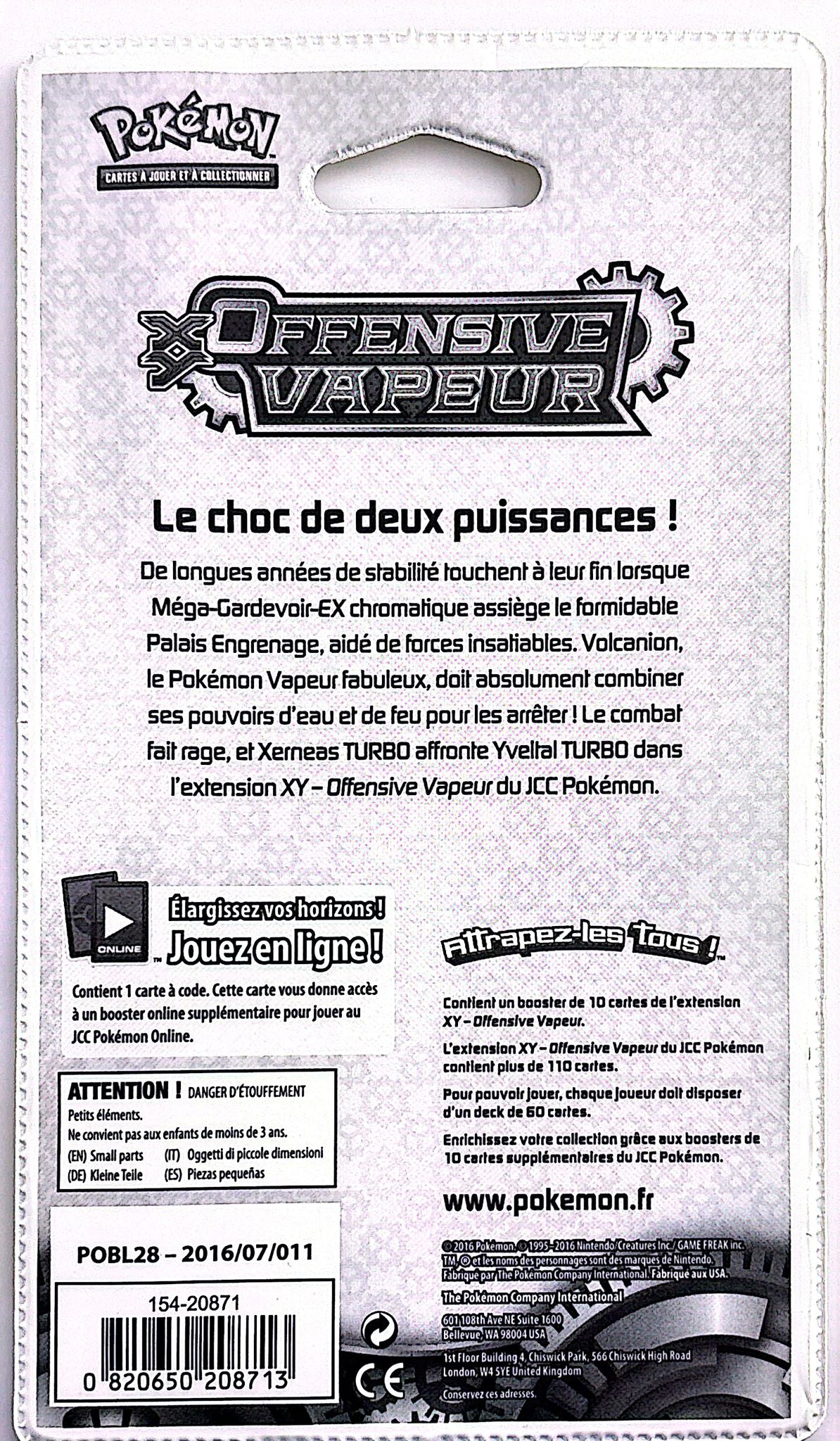 Blister Offensive Vapeur (Yveltal) *