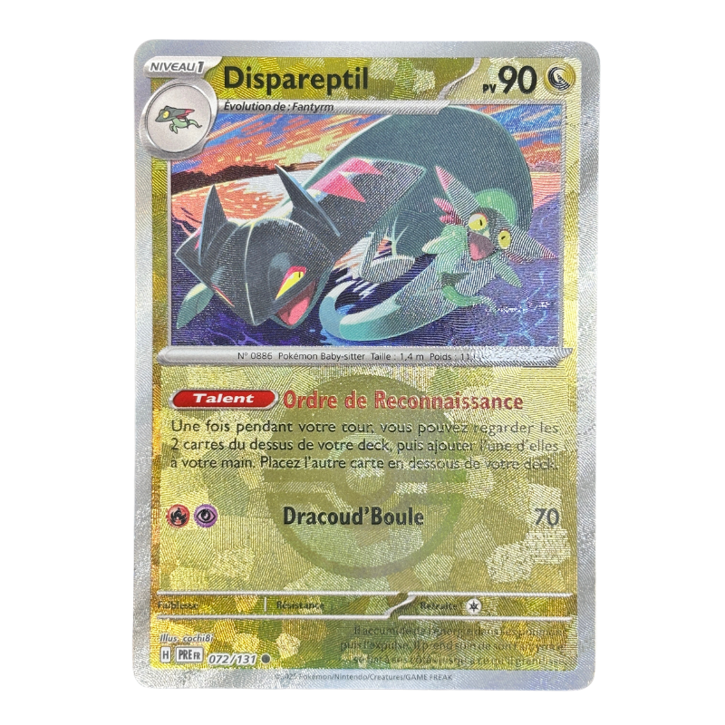 Dispareptil 072/131 - Pokeball Évolution Prismatique
