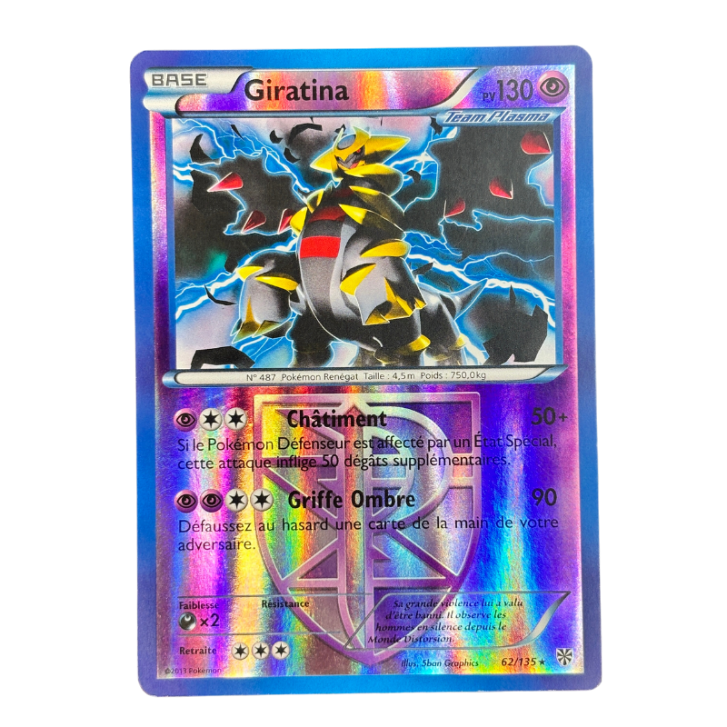 Giratina 62/135 Tempête plasma – EXC+