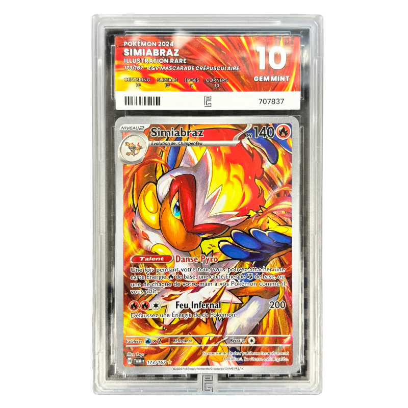 Simiabraz 173/167 – Pure Grading 10