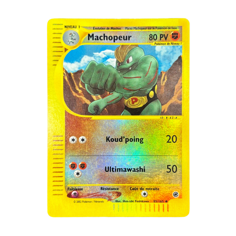 Machopeur 85/165 reverse - Expédition