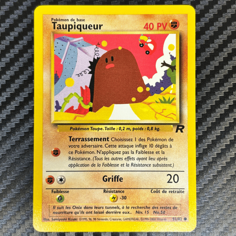 Taupiqueur 52/82 - Team Rocket - NM