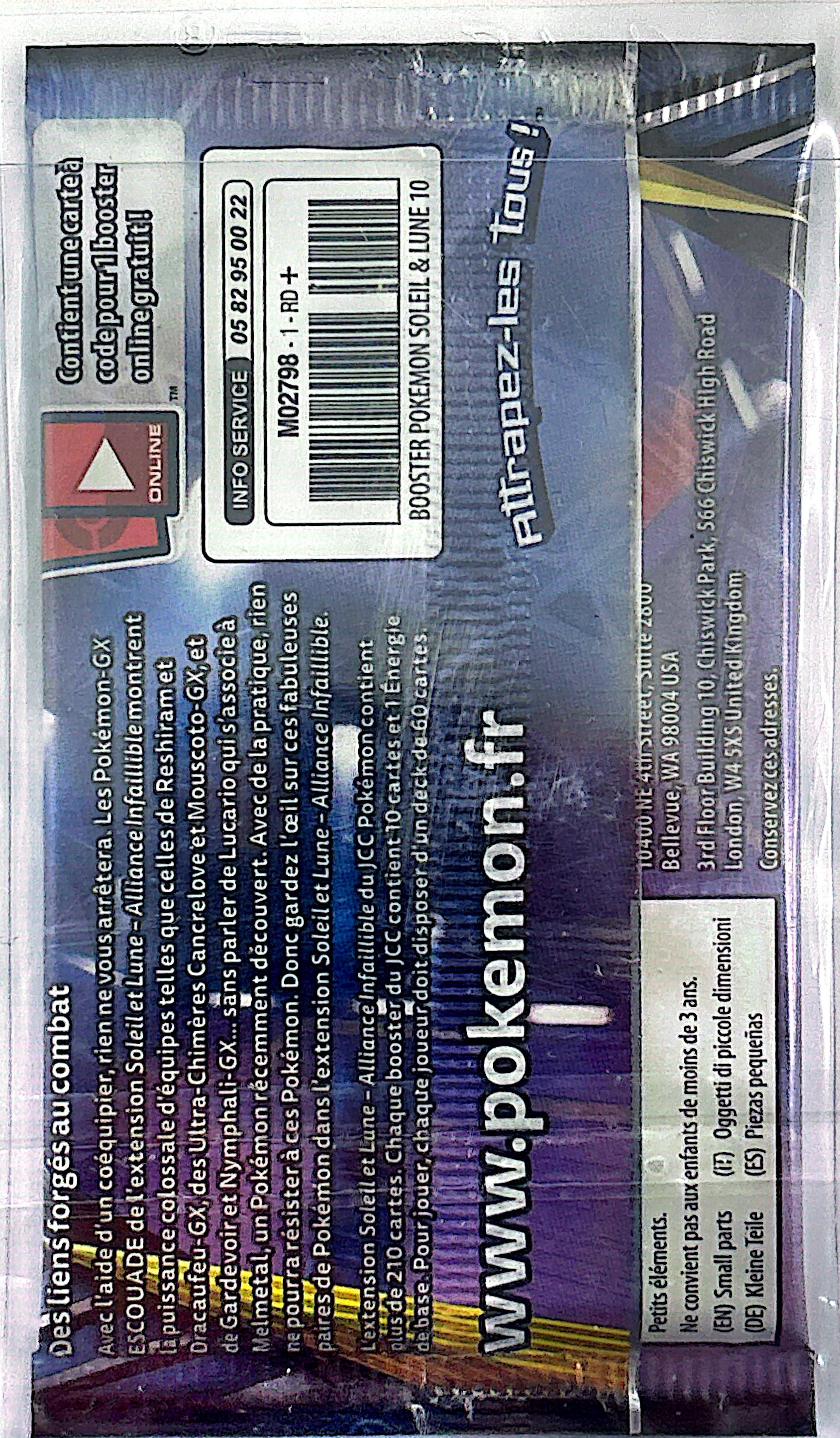 Booster Alliance Infaillible - Mackogneur et Marshadow