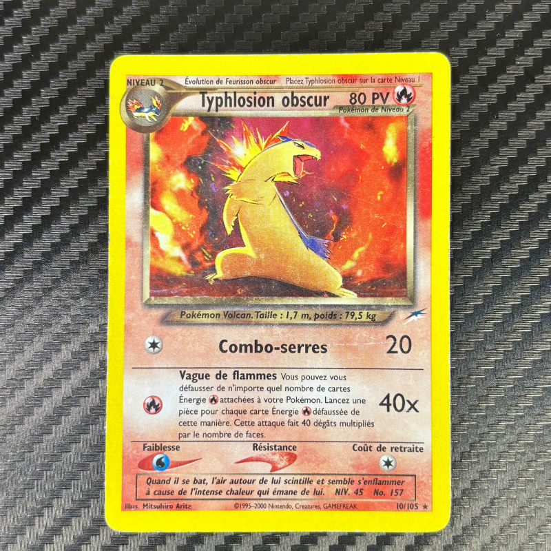 Typhlosion obscur 10/105 - Neo Destiny - EXC+