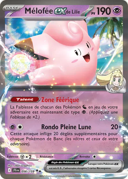 Mélofée ex de Lilie 056/159 - Aventure Ensemble