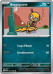 Baggiguane 057/086 – Pokeball – Flamme blanche