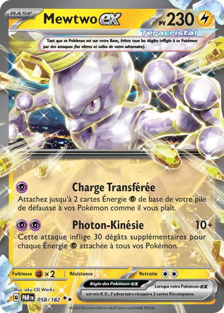 Mewtwo-ex 058/182 - Faille Paradoxe