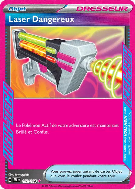 Laser Dangereux 058/064 - Fable Nébuleuse