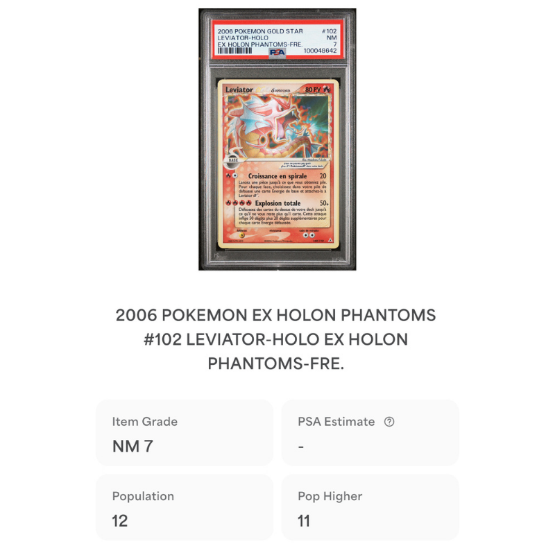 Leviator Star 102/110 - PSA 7