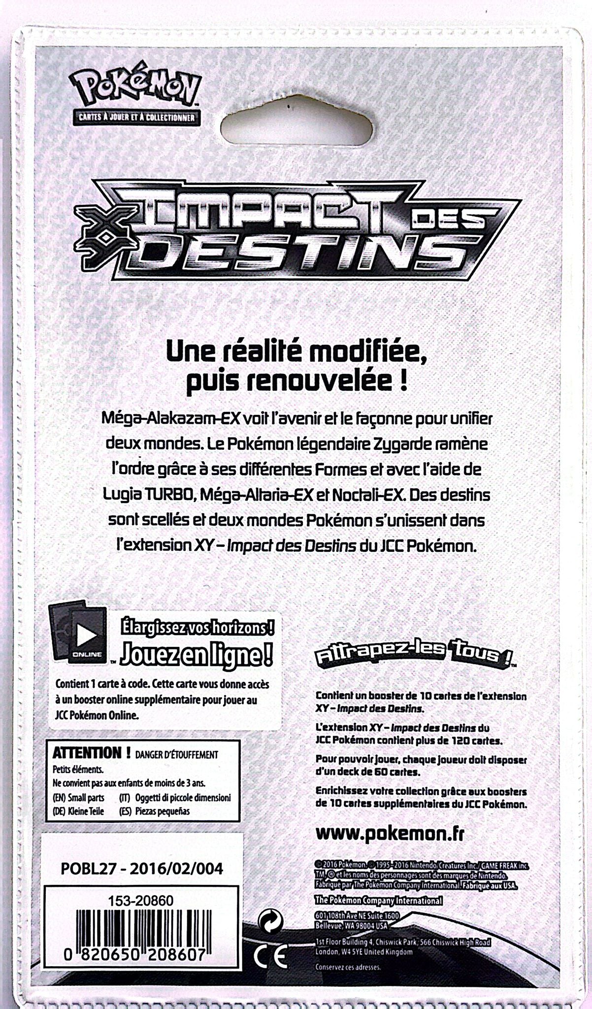 Blister Impact des Destins (Zygarde) *