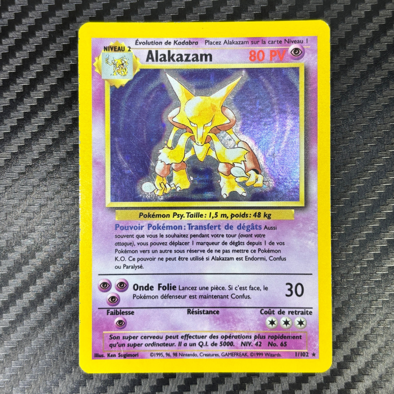 Alakazam 1/102 - Set de base - EXC+