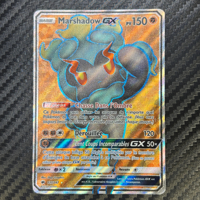 Marshadow GX (1) 137/147 - Ombres Ardentes - NM