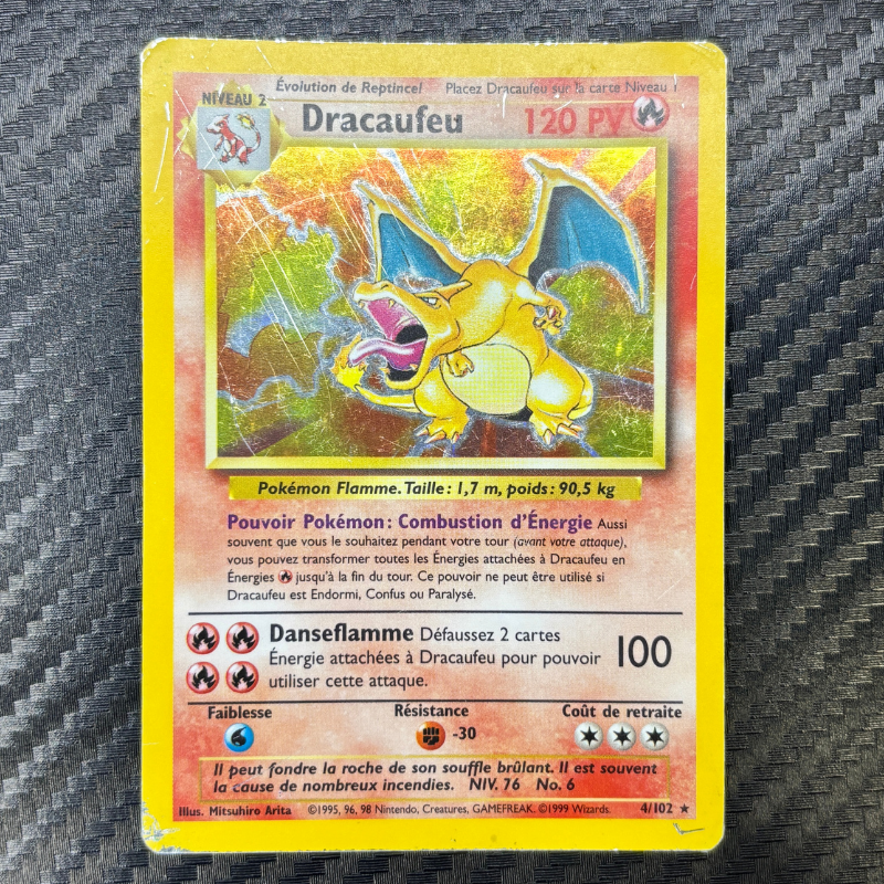 Dracaufeu 4/102 - Set de Base - TBE