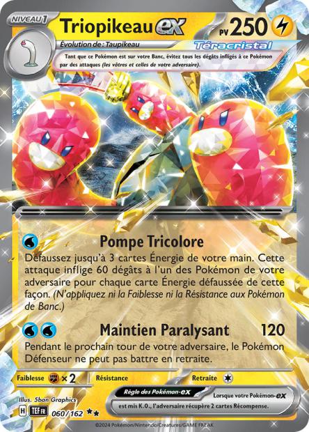 Triopikeau-ex 060/162 - Forces Temporelles