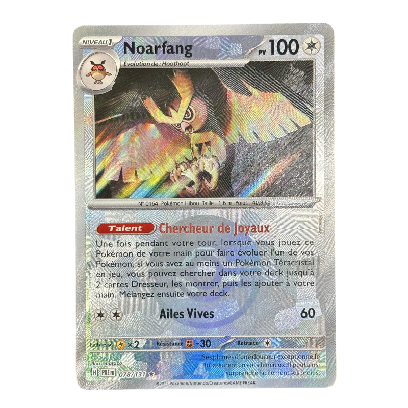 Noarfang 078/131 - Pokeball Évolution Prismatique