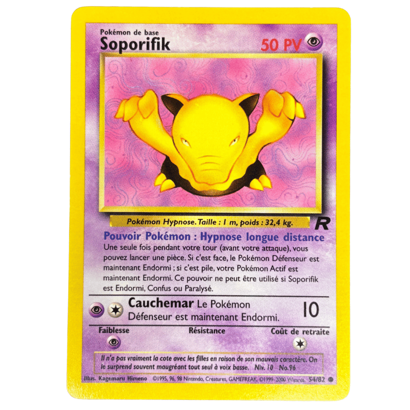 Soporifik 54/82 - Team Rocket - NM