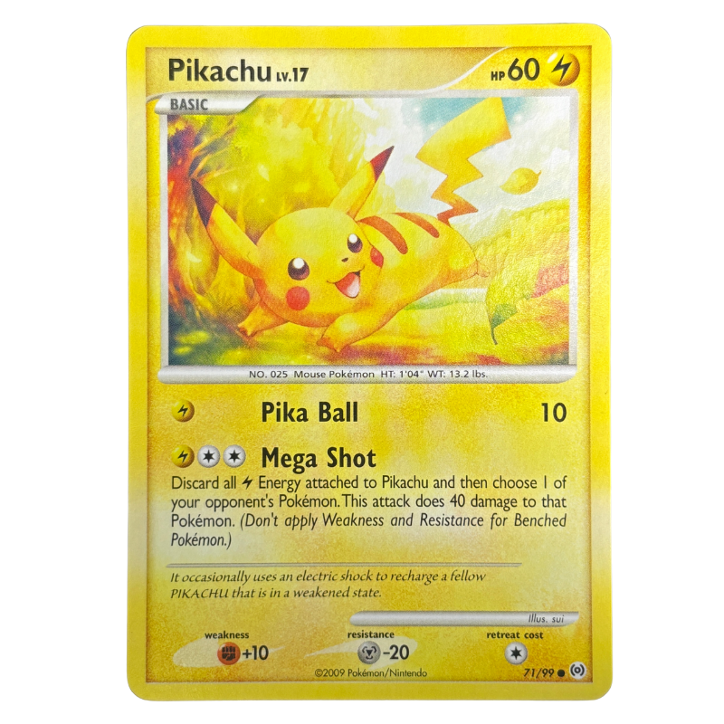 Pikachu 71/99 Platine : Arceus - NM