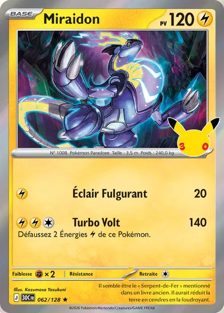 Miraidon 062/128 30ème anniversaire