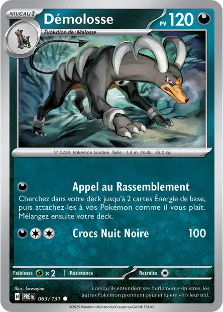 Demolosse 063/131 - Pokeball Évolution Prismatique