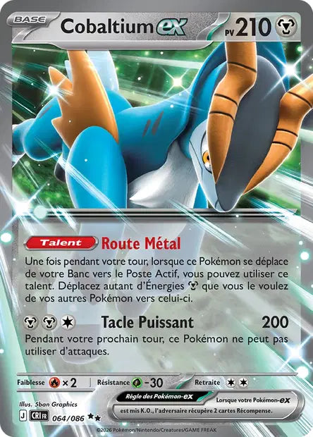 Cobaltium ex 064/086 Chaos Ascendant