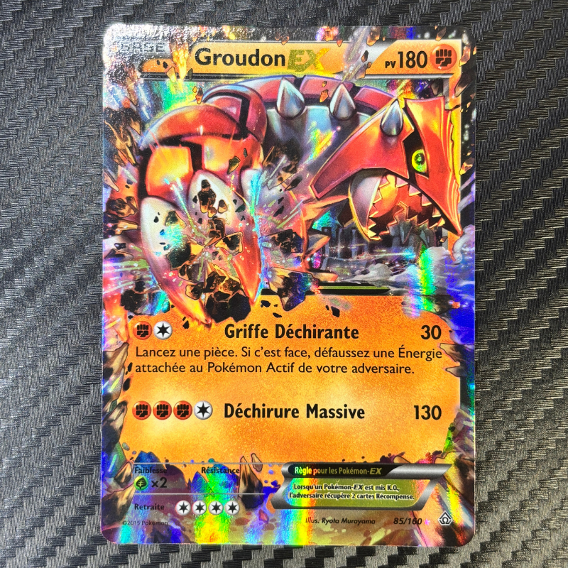 Groudon EX 85/160 - Primo Choc - NM