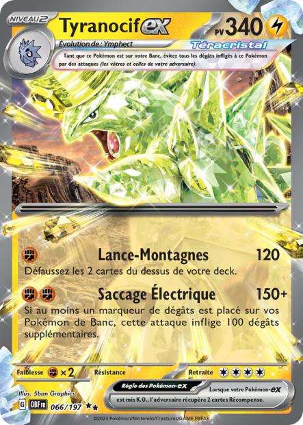 Tyranocif-ex 066/197 - Flammes Obsidiennes