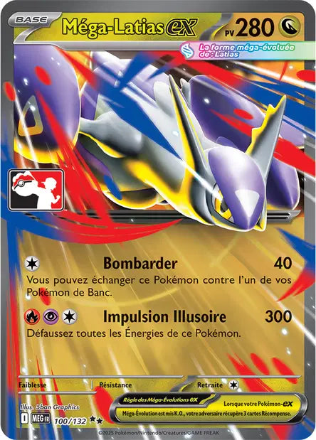 Mega latias 100/132 Stamp League