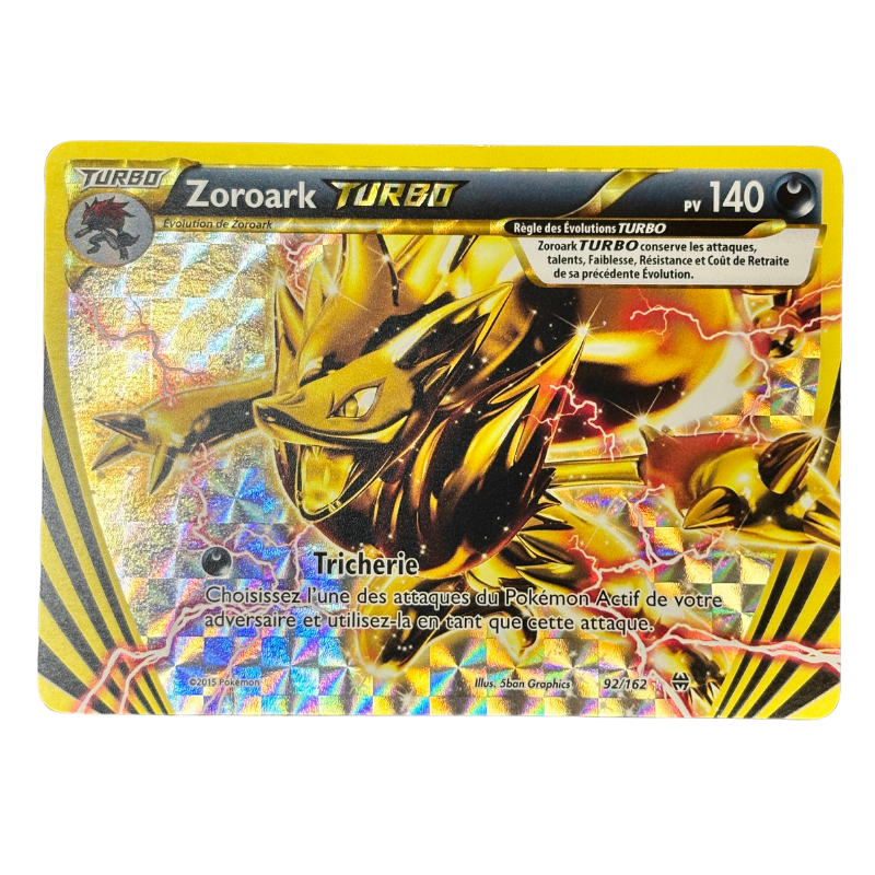 Zoroark Turbo 92/162 - Impulsion Turbo - NM