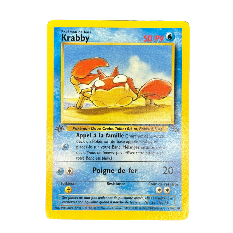 Krabby 51/62 ED1 - Fossile - EXC+