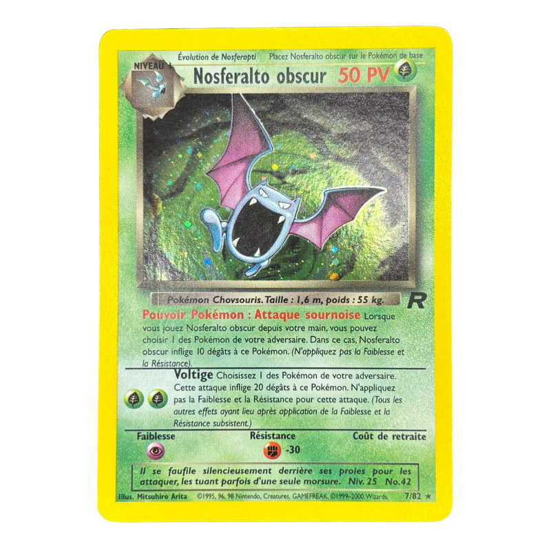 Nosferalto obscur 7/82 - Team Rocket
