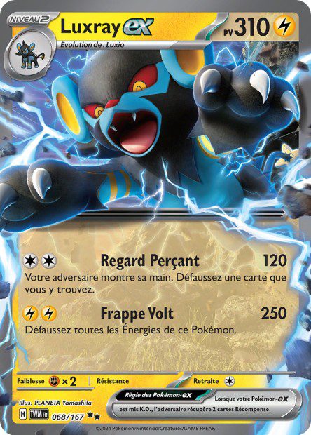 Luxray ex 68/167 - Mascarade Crépusculaire