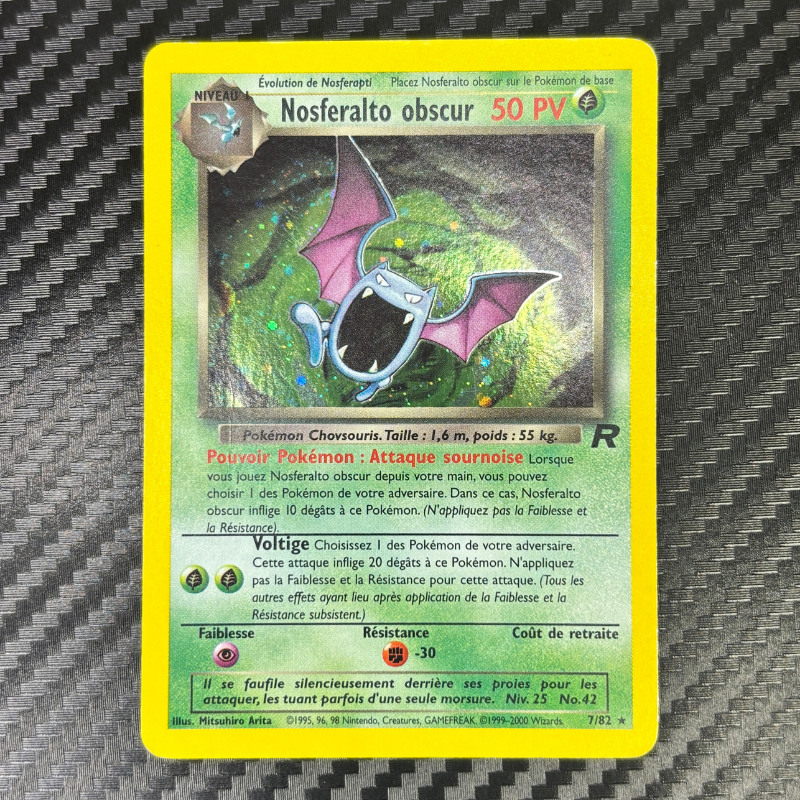 Nosferalto obscur 7/82 - Team Rocket