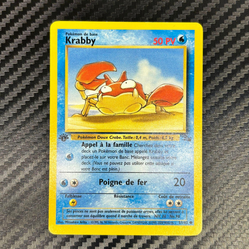 Krabby 51/62 ED1 - Fossile - EXC+