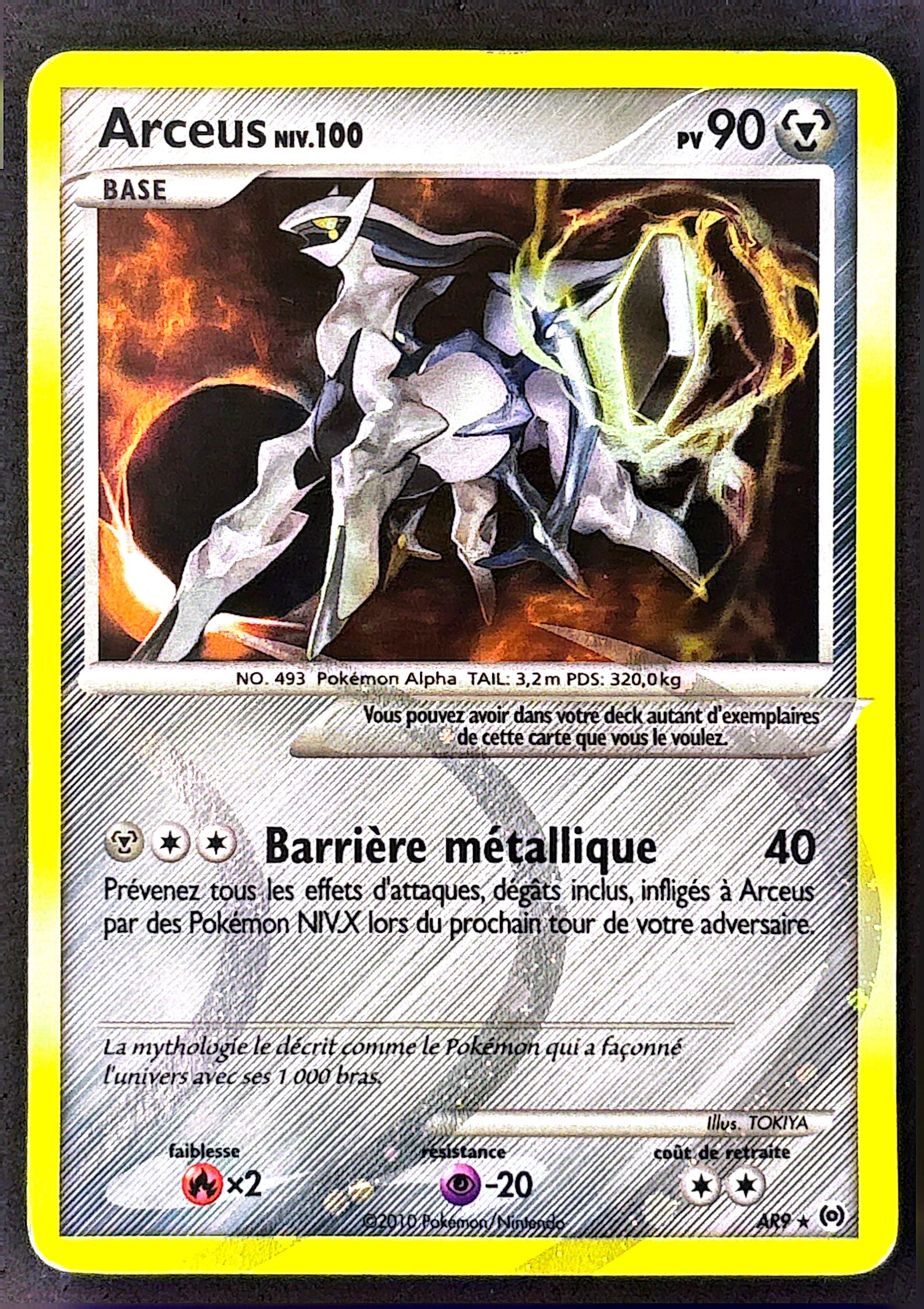 Arceus AR9 Platinium Arceus | EXC