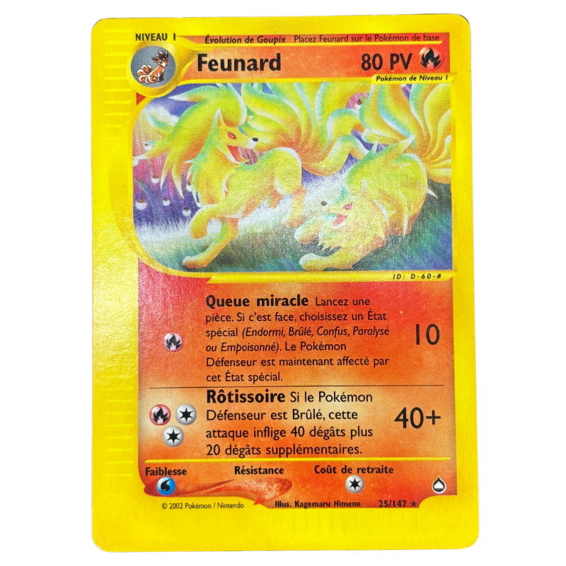 Feunard 25/147 - Aquapolis - NM