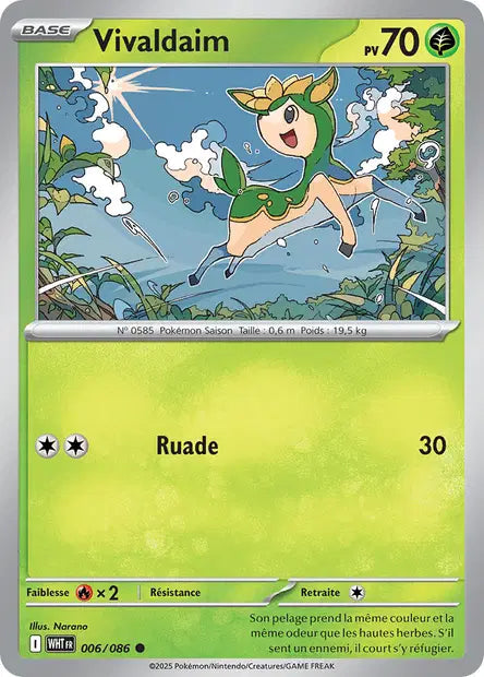 Vivaldaim 006/086 Flamme Blanche – Pokeball