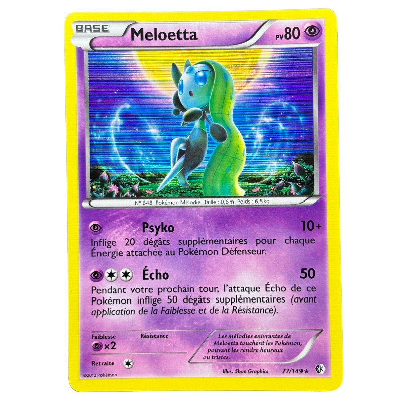 Meloetta 77/149 - Frontières Franchies