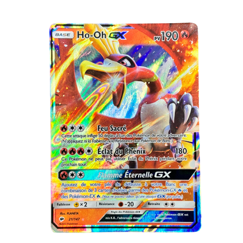 Ho oh GX 21/147  - Ombres Ardentes - NM