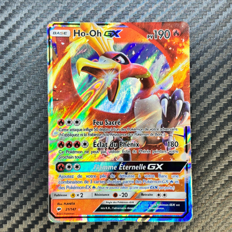 Ho oh GX 21/147  - Ombres Ardentes - NM