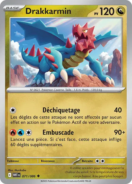 Drakkarmin 071/086 Flamme Blanche – Pokeball