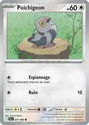Poichigeon  071/086 – Pokeball – Foudre noire