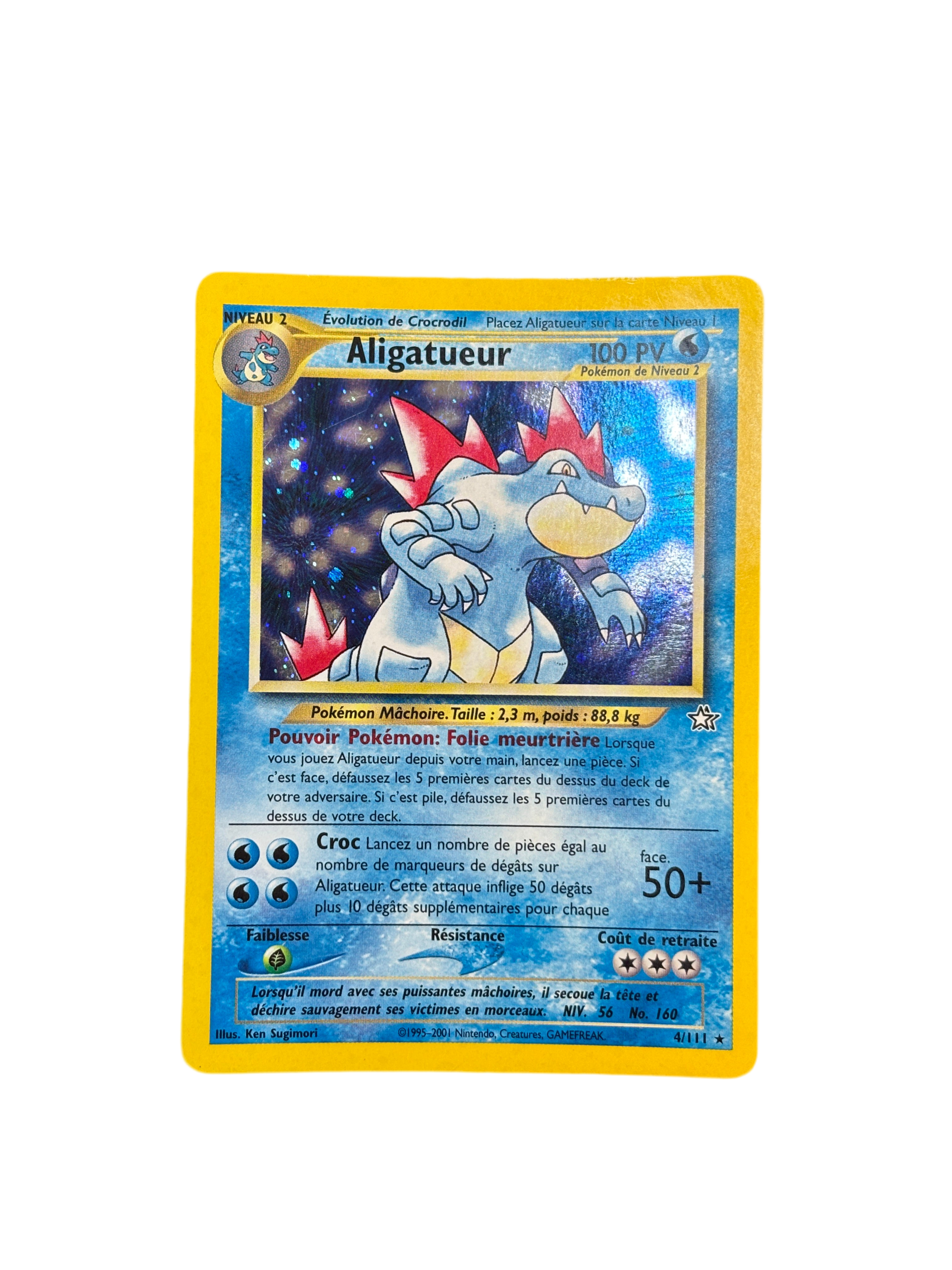 Aligatueur 4/111 - Neo Genesis - TBE+