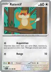 Ratentif 072/086 Pokeball - EV10.5 - MINT